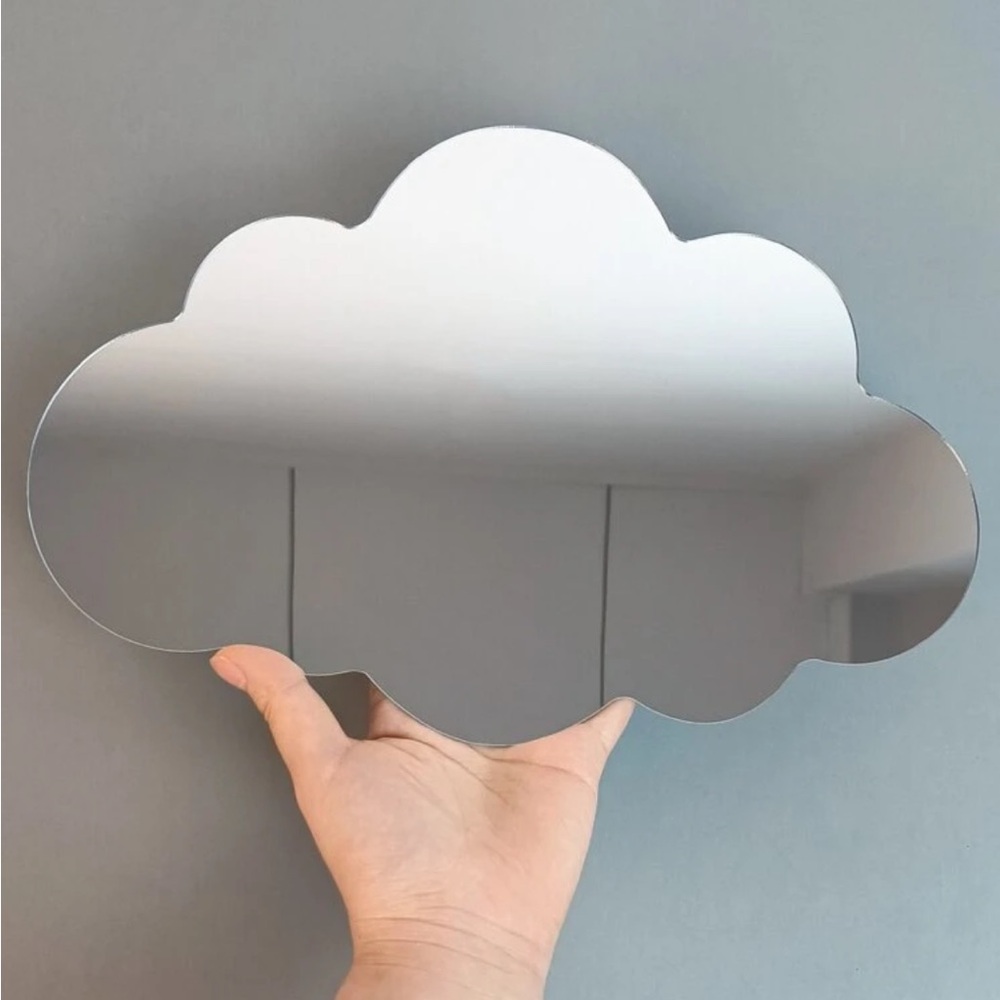 Acrylic cloud mirror